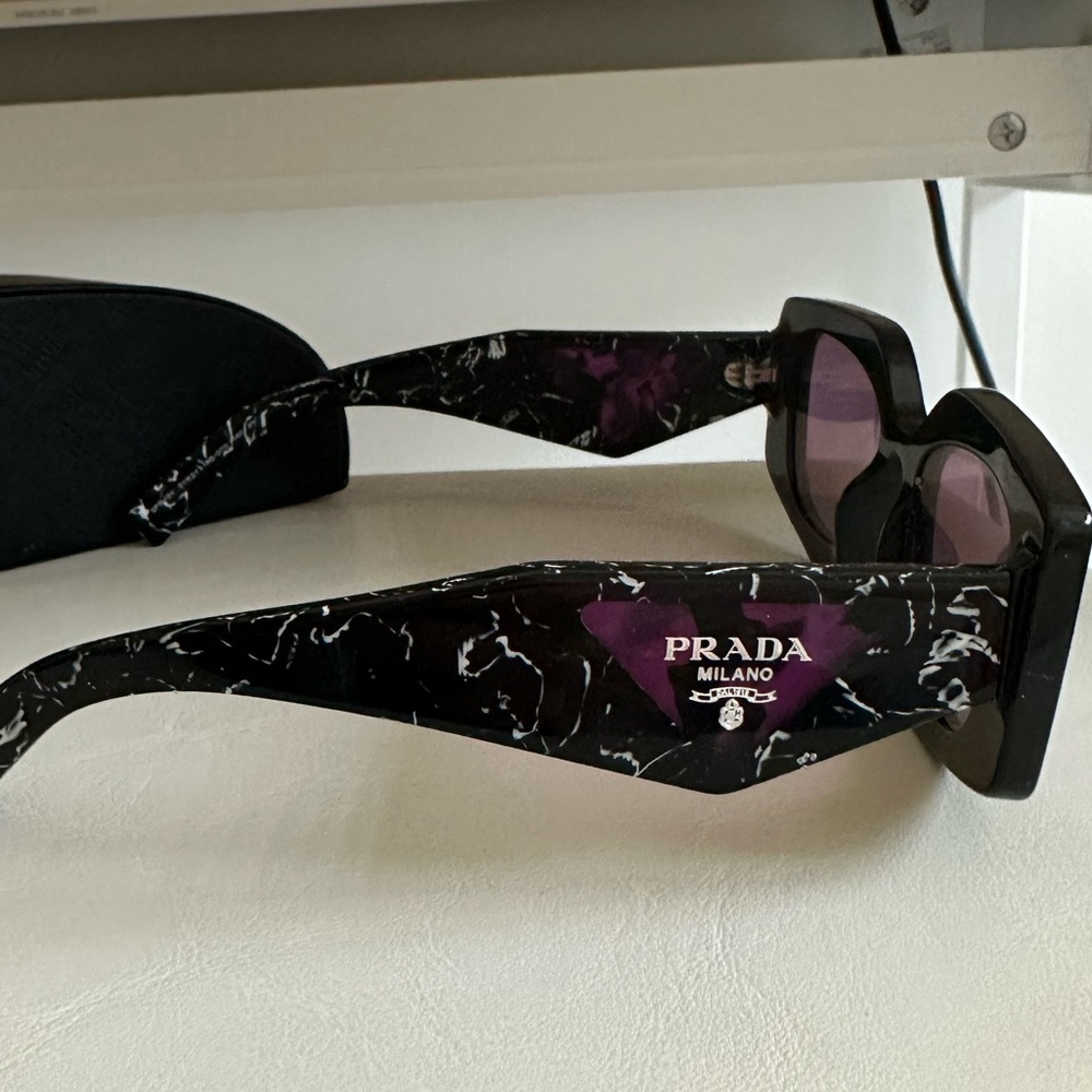 Purple Prada Sunglasses